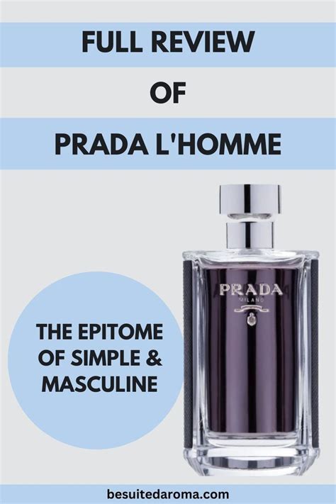 Prada l'homme performance review